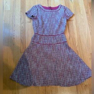 Banana Republic Pink Tweed Dress